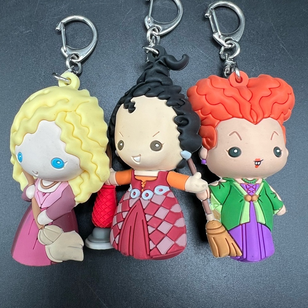 Hocus Pocus Figural Keychains Sanderson Sisters Blind Bag Series